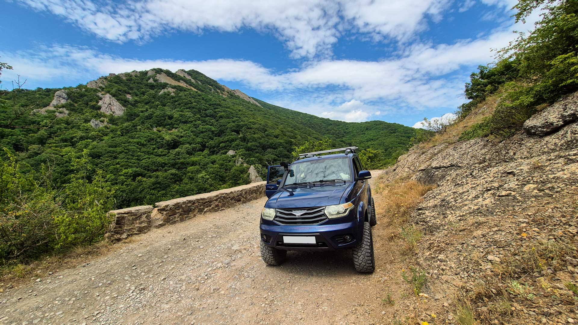 Горная дорога через перевал Кок-Асан Богаз - JeepTrip